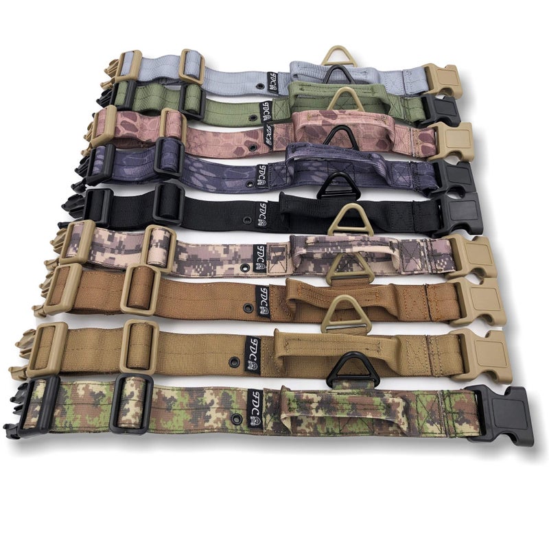 FDC Heavy Duty Dog Tactical Collar with Handle 1.5in Width Training Military Army TAG Hole Medium Large M, L, XL, XXL (XL: Neck 16" - 20", Camouflage) - Image 4